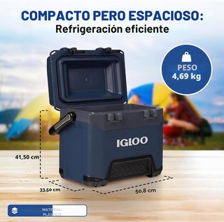 Nevera Igloo BMX 25L Azul