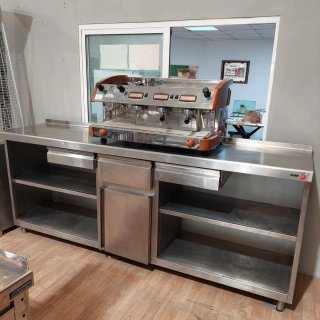 Mueble Fagor Acero Inox 2.5m