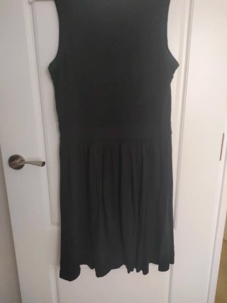 Vestido Negro Esprit Talla M