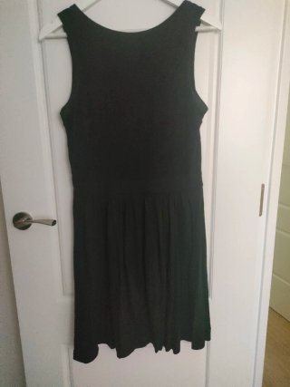 Vestido Negro Esprit Talla M