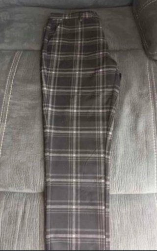 Pantalones de cuadros hombre