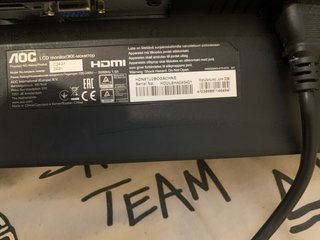 Monitor AOC 24 Negro