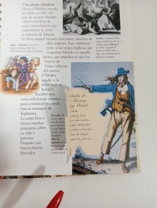 Libro interactivo Piratas
