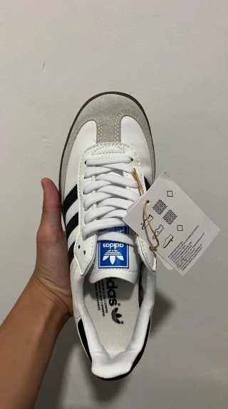 Adidas Samba Blancas y Negras