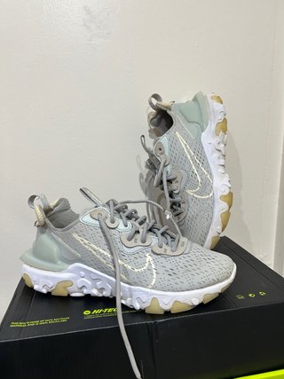 Nike React Vision Zapatillas Gris/Verde talla 40