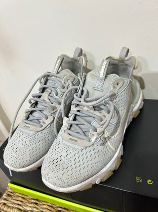Nike React Vision Zapatillas Gris/Verde talla 40