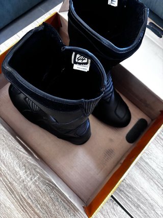 Botas de Moto Beta Impermeables Negras