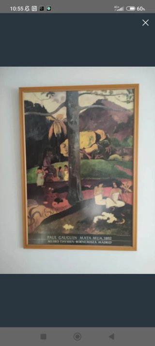 Cuadro Mata Mua Paul Gauguin Museo Thyssen