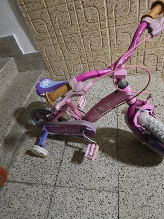 Bicicleta Barbie Niña Rosa