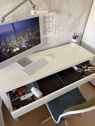 Escritorio blanco Ikea