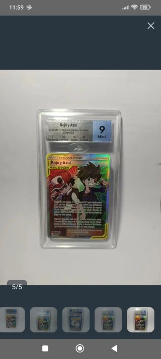 Carta Pokémon TCG Rojo y Azul 234/236