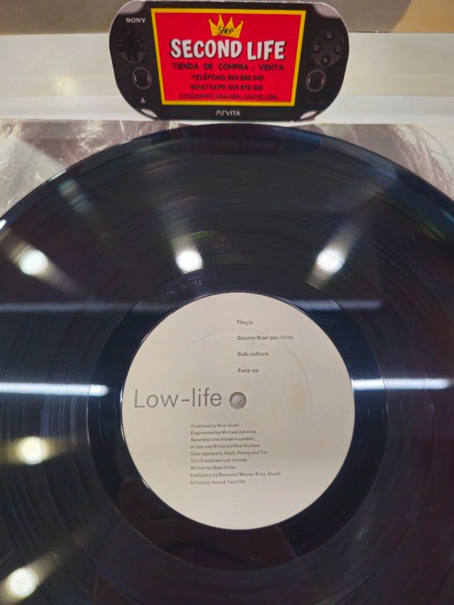 Vinilo Low-life de New Order