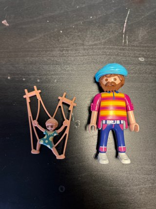 Playmobil Titiritero con Muñeco