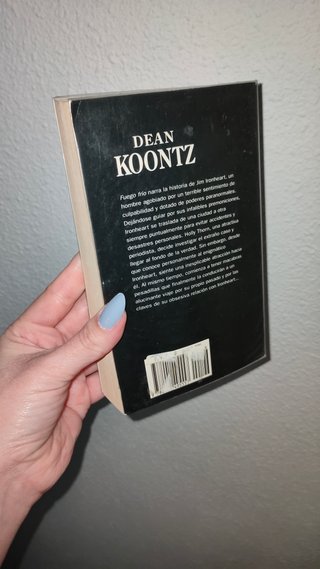 Libro 'Fuego frío' de Dean Koontz