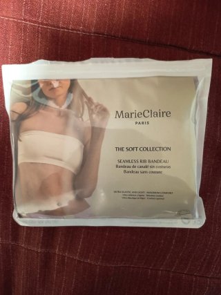 Pack Top Marie Claire Talla L + Tanga Rojo