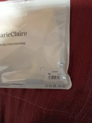 Pack Top Marie Claire Talla L + Tanga Rojo
