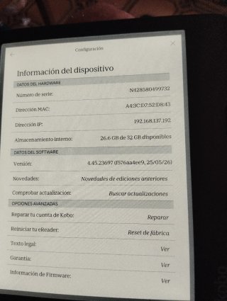 Kobo eReader Nero modello N428