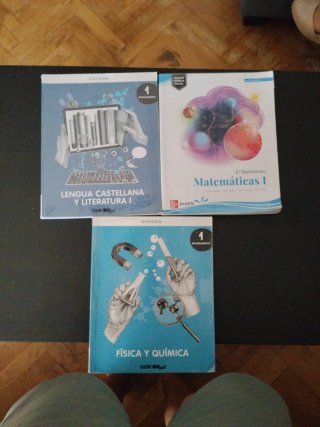 Libros primero de bachillerato