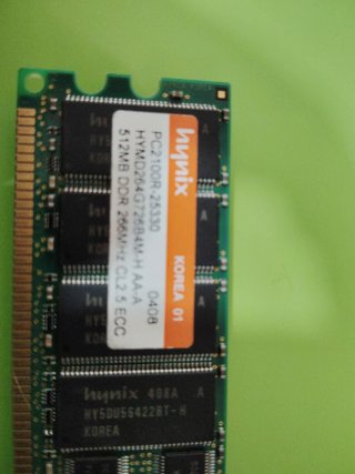 Memoria RAM Hynix 512MB DDR 266MHz