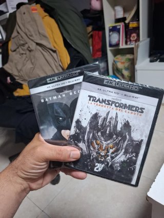 11-Películas 4K UHD Blu-ray