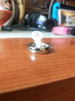 Anillo El Señor de los Anillos Dorado/Plateado