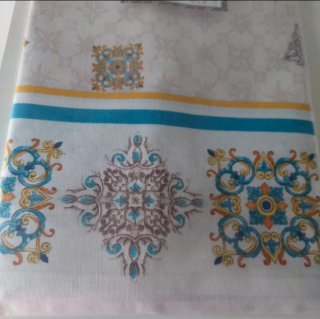 Tovaglia 6 posti  140x180 cm in puro cotone