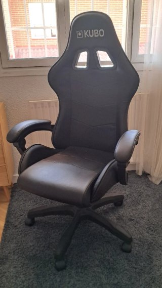 Silla Gamer Infantil KUBO Negra