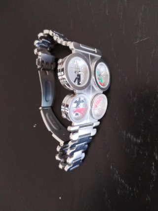 Orologio O. I. W Multicolor Argento