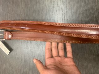 Cintura vera pelle