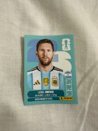 Cromo de Lionel Messi - Panini - Mundial 2026