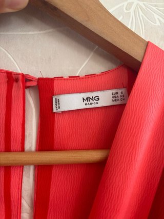 Mono Mango Talla S Rayas Rojas