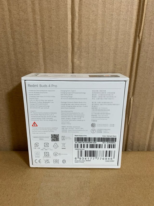 Auriculares inalámbricos Xiaomi Redmi Buds 4 Pro