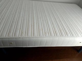 COLCHÓN DE LÁTEX 1,20 X 1,90 CM.+SOMIER+ROPA CAMA