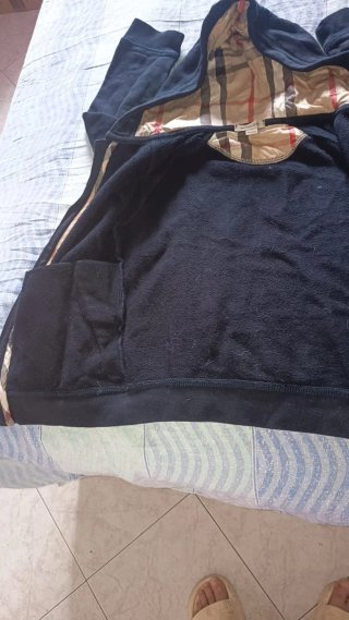 Felpa bambina con zip e cappuccio