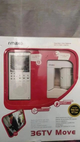Cámara Vigilancia Rimax 36TV Move Bebés Hogar