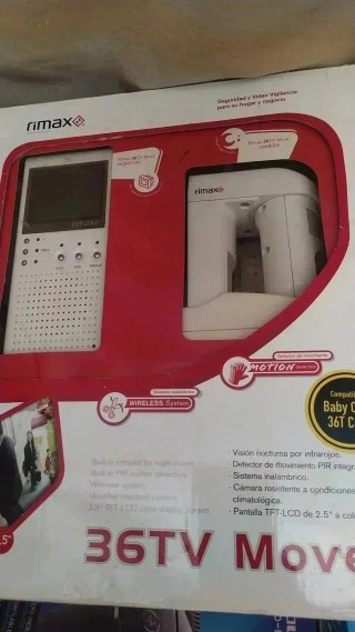 Cámara Vigilancia Rimax 36TV Move Bebés Hogar