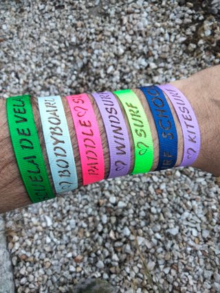 Conjunto 7 Pulseras Deportes Náuticos