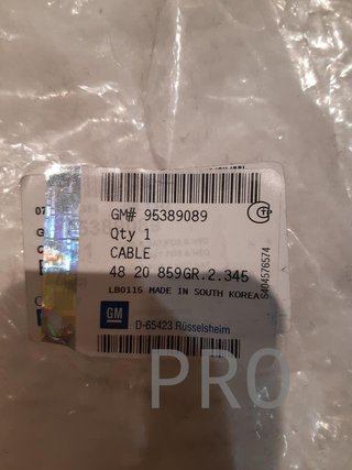 manguera batería opel antara