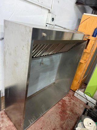 Campana extractora de acero inoxidable