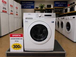 Lavadora secadora AEG 8/6 kg 1400 rpm A+++ Envio!