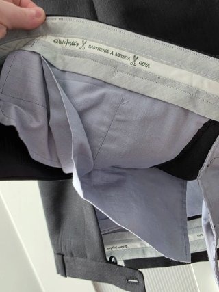 Traje de vestir El Corte Inglés Gris XXL