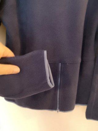 Sudadera polar Nike azul, M