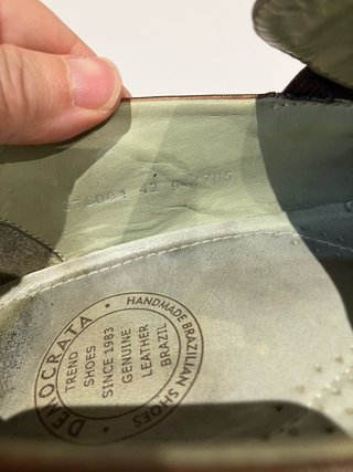 Zapatos de piel Democrata Talla 42
