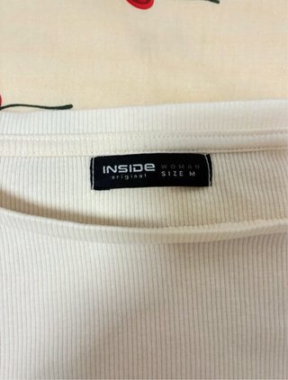 Camiseta manga larga blanca