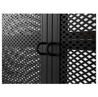 Mueble TV IKEA FJÄLLBO Negro/Madera