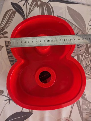 Molde silicona forma de 8
