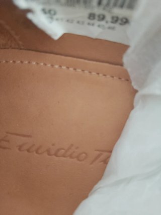 Zapatos hombre de vestir marrones talla 40