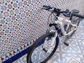 Bicicleta Rockrider 26 Blanca