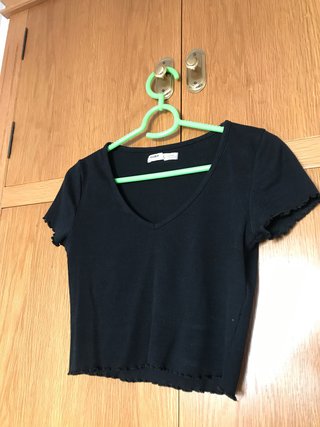 Top Negro Pull&Bear Talla S
