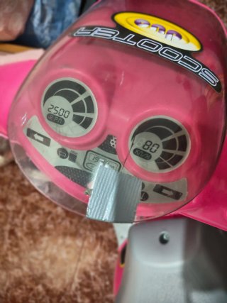Moto Eléctrica Infantil Scooter Rosa